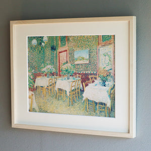 フィンセント・ファン・ゴッホ 「レストランの内部」アートポスター（フレーム付き）3