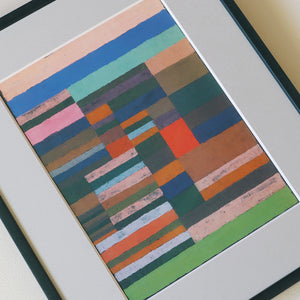 パウル・クレー「地層を個別化する尺度」アートポスター（フレーム付き）絵画・名画［額入り］5