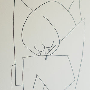 パウル・クレー「泣いている天使」アートポスター（フレーム付き）※大サイズ / Paul Klee “es weint” 絵画・名画［額入り］4