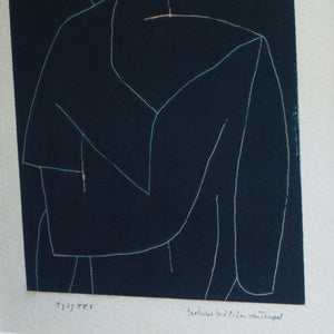 パウル・クレー「異国の寺院の少女」 アートポスター（フレーム付き）/ Paul Klee “Exotic girl from the temple” 絵画・名画［額入り］5