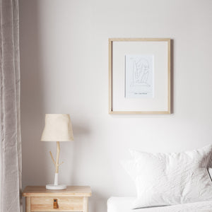 パウル・クレー「現世での最後の一歩」アートポスター（フレーム付き）絵画・名画［額入り］0