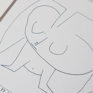 パウル・クレー「天使というよりむしろ鳥」アートポスター（フレーム付き）絵画・名画［額入り］3