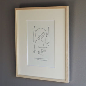 パウル・クレー「鈴をつけた天使」アートポスター（フレーム付き）※大サイズ / Paul Klee “Schellen Engel” 絵画・名画［額入り］3