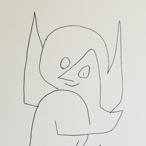 パウル・クレー「鈴をつけた天使」アートポスター（フレーム付き）※大サイズ / Paul Klee “Schellen Engel” 絵画・名画［額入り］4