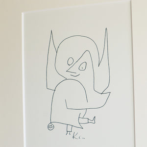 パウル・クレー「鈴をつけた天使」アートポスター（フレーム付き）※大サイズ / Paul Klee “Schellen Engel” 絵画・名画［額入り］7