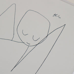 パウル・クレー「忘れっぽい天使 アートポスター（フレーム付き）※四つ切サイズ 絵画・名画［額入り］4