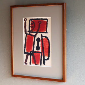 パウル・クレー「鍵屋」アートポスター（フレーム付き） / Paul Klee “Locksmith” 絵画・名画［額入り］3