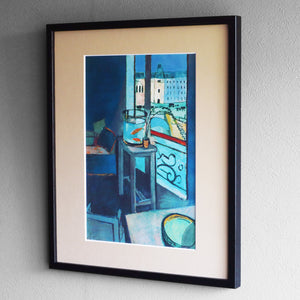 アンリ・マティス 「金魚鉢のある室内」アートポスター（フレーム付き） / Henri Matisse “Interior with a Goldfish Bowl”名画・絵画［額入り］3