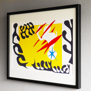 アンリ・マティス 版画集『ジャズ』「﻿﻿白象の悪夢」アートポスター（フレーム付き）絵画・名画［額入り］03