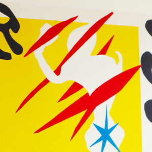 アンリ・マティス 版画集『ジャズ』「﻿﻿白象の悪夢」アートポスター（フレーム付き）絵画・名画［額入り］04