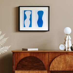 アンリ・マティス 版画集『ジャズ』「フォルム」アートポスター（フレーム付き）絵画・名画［額入り］00