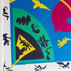 アンリ・マティス 版画集『ジャズ』「馬、曲馬師、道化師」アートポスター（フレーム付き）絵画・名画［額入り］04