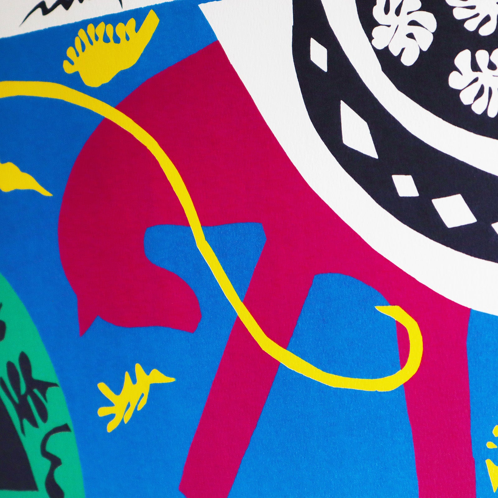 アンリ・マティス 版画集『ジャズ』「馬、曲馬師、道化師」アートポスター（フレーム付き）05