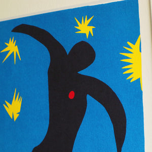 アンリ・マティス 版画集『ジャズ』「イカロス」アートポスター（フレーム付き）絵画・名画［額入り］05