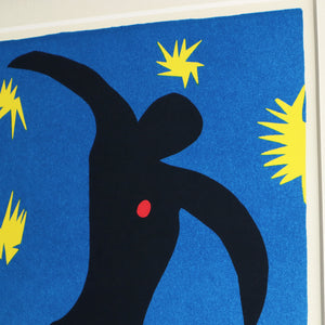 アンリ・マティス 版画集『ジャズ』「イカロス」アートポスター（フレーム付き）※縦位置 / Henri Matisse “Jazz / Icarus” 絵画・名画［額入り］6