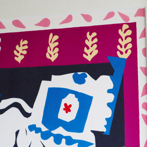 アンリ・マティス 版画集『ジャズ』「﻿﻿ピエロの埋葬」アートポスター（フレーム付き）05