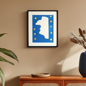 アンリ・マティス 版画集『ジャズ』「ロワイヤル氏」アートポスター（フレーム付き）※縦位置 / Henri Matisse “Jazz / Sir Loyal” 絵画・名画［額入り］0