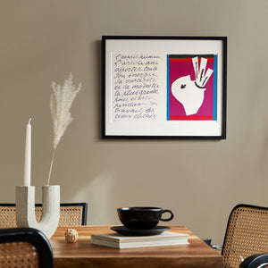 アンリ・マティス 版画集『ジャズ』「剣を飲む人」アートポスター（フレーム付き）絵画・名画［額入り］00