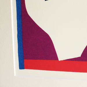 アンリ・マティス 版画集『ジャズ』「剣を飲む人」アートポスター（フレーム付き）※縦位置 / Henri Matisse “Jazz /The Sword Swallower” 絵画・名画［額入り］5