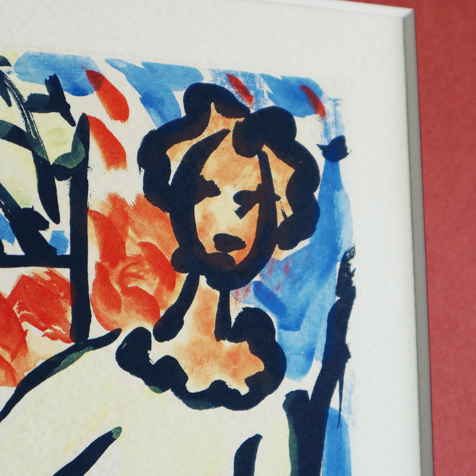 アンリ・マティス 「黄色のドレスを着たマリー＝ジョゼ」アートポスター（フレーム付き） /  Henri Matisse “Marie-José en robe jaune (1950)” 絵画・名画［額入り］4