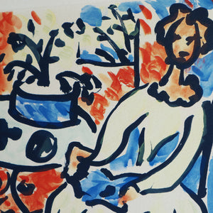 アンリ・マティス 「黄色のドレスを着たマリー＝ジョゼ」アートポスター（フレーム付き） /  Henri Matisse “Marie-José en robe jaune (1950)” 絵画・名画［額入り］6