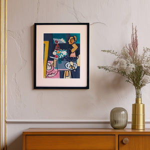 アンリ・マティス 「ひょうたんのある静物」アートポスター（フレーム付き） /  Henri Matisse “Still Life with Gourds (1916)” 絵画・名画［額入り］0