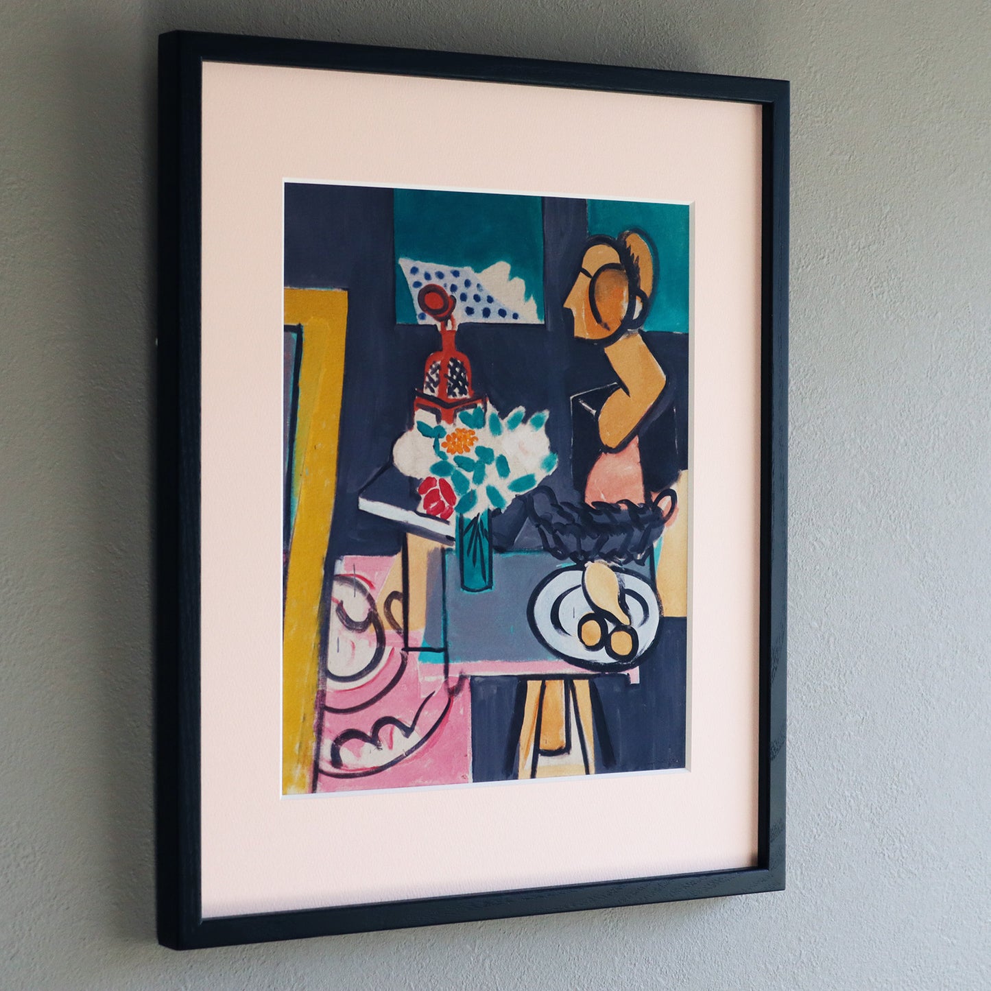 アンリ・マティス 「ひょうたんのある静物」アートポスター（フレーム付き） /  Henri Matisse “Still Life with Gourds (1916)” 絵画・名画［額入り］2