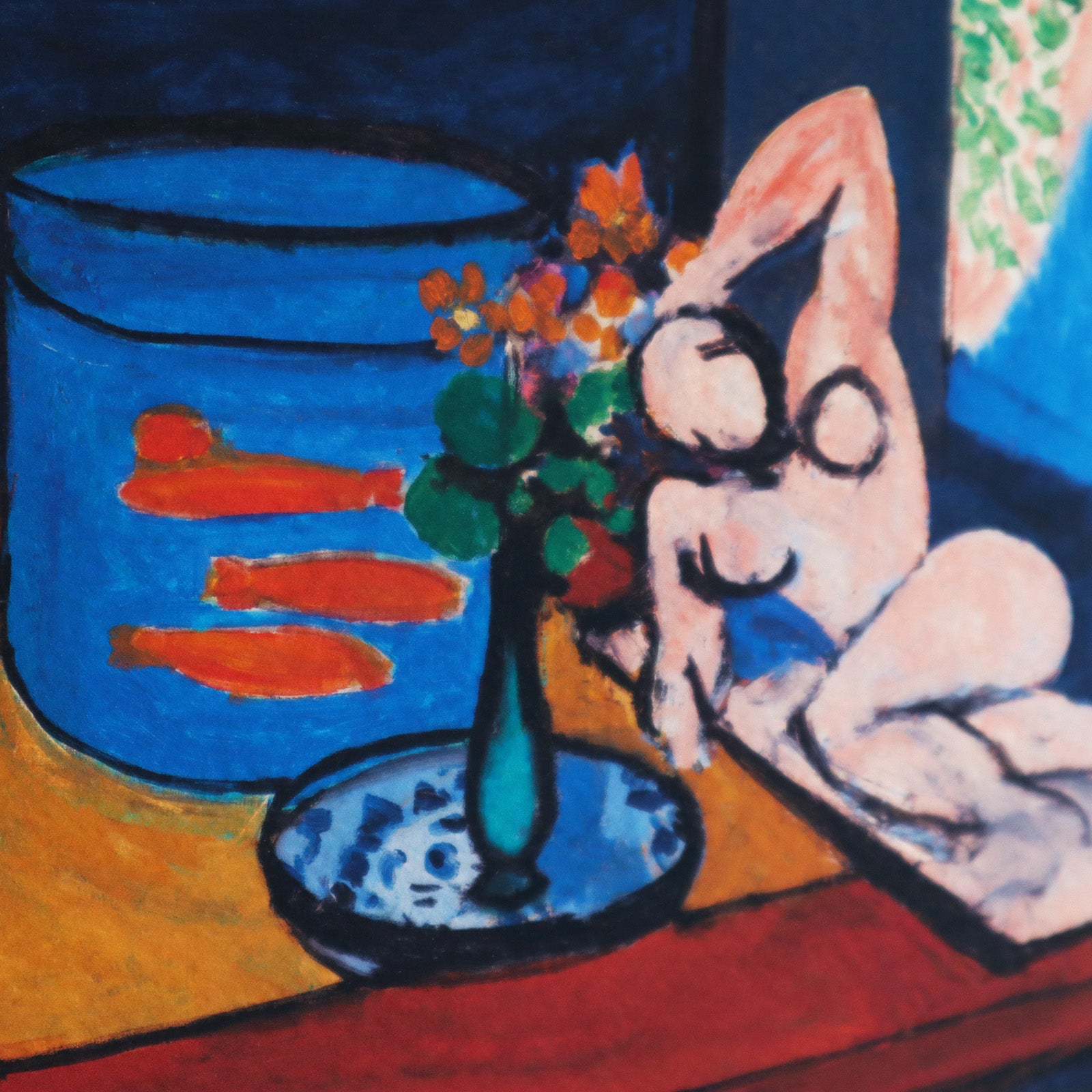 アンリ・マティス 「金魚のいるアトリエ」アートポスター（フレーム付き） /  Henri Matisse “Studio with Goldfish (1912)” 絵画・名画［額入り］4