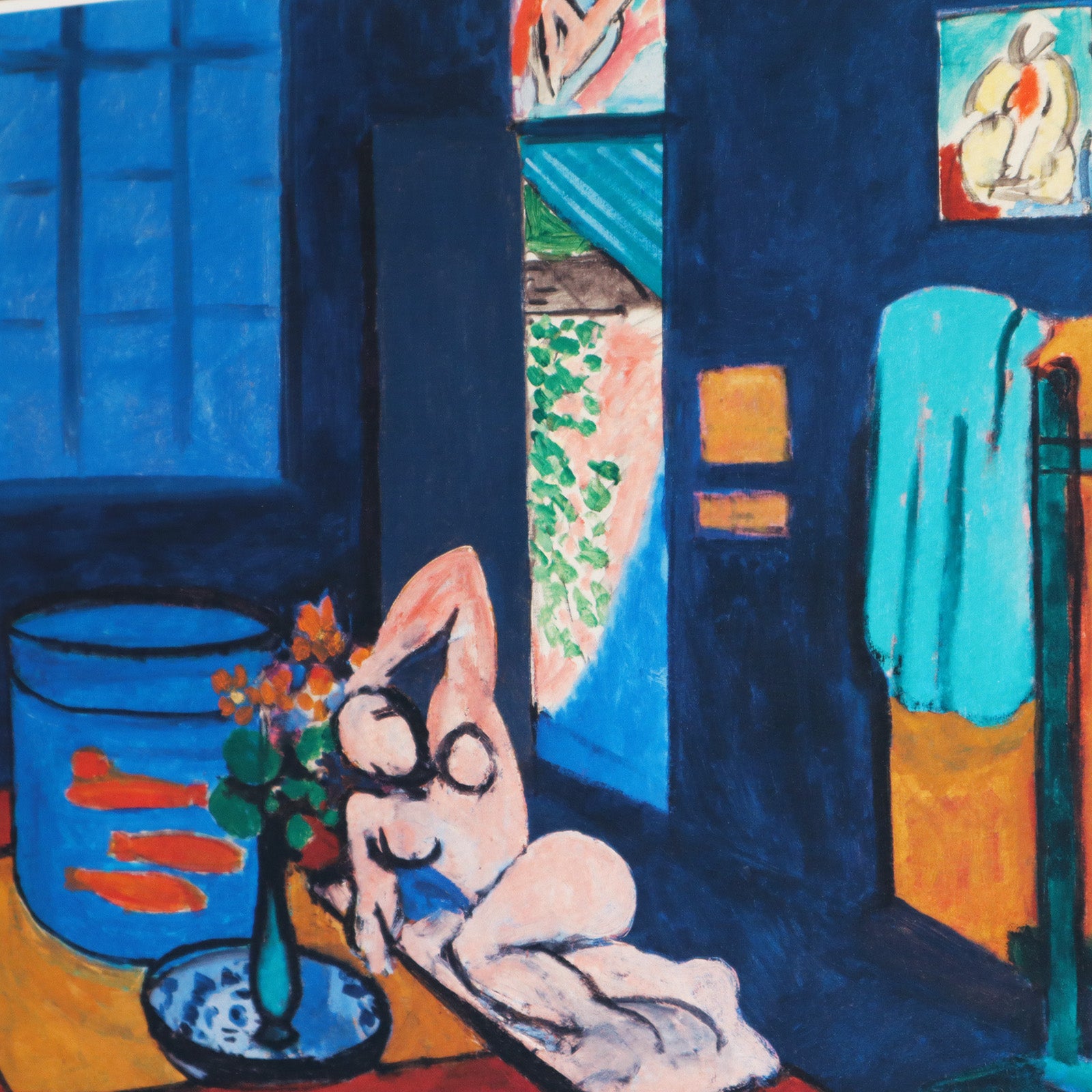 アンリ・マティス 「金魚のいるアトリエ」アートポスター（フレーム付き） /  Henri Matisse “Studio with Goldfish (1912)” 絵画・名画［額入り］6