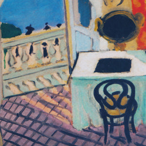 アンリ・マティス 「ヴァイオリンケースのある室内」アートポスター（フレーム付き） /  Henri Matisse “Interior with a Violin Case” 絵画・名画［額入り］5