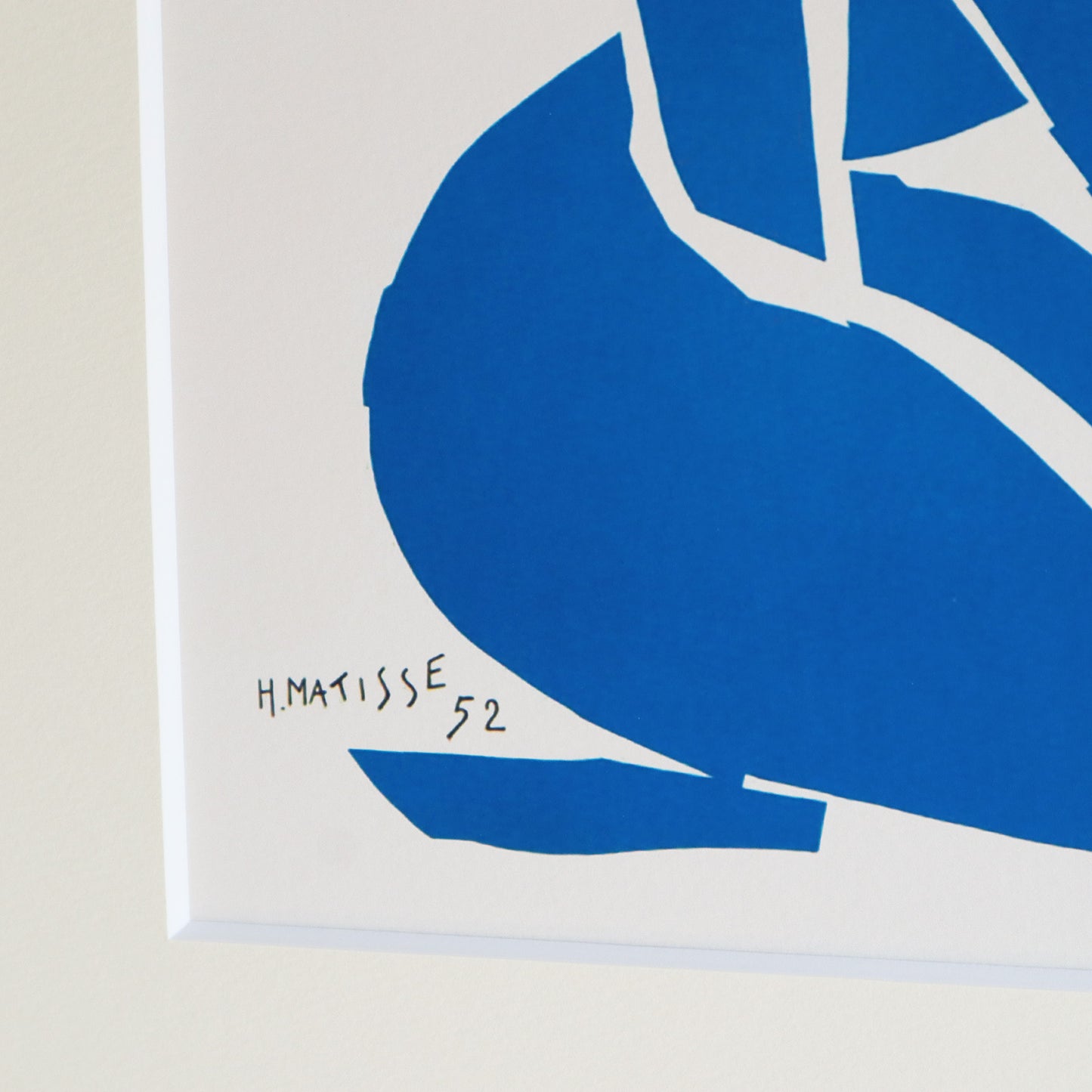 アンリ・マティス 「ブルーヌード I」アートポスター（フレーム付き） /  Henri Matisse “Nu bleu I” 絵画・名画［額入り］6