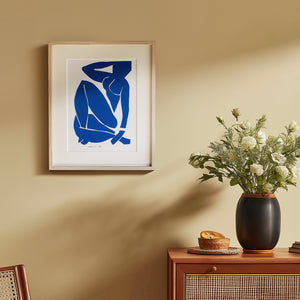 アンリ・マティス 「ブルーヌード III」アートポスター（フレーム付き） /  Henri Matisse “Blue Nude III” 絵画・名画［額入り］0