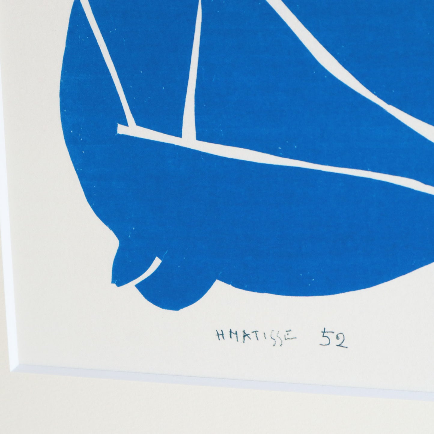 アンリ・マティス 「ブルーヌード III」アートポスター（フレーム付き） /  Henri Matisse “Blue Nude III” 絵画・名画［額入り］6