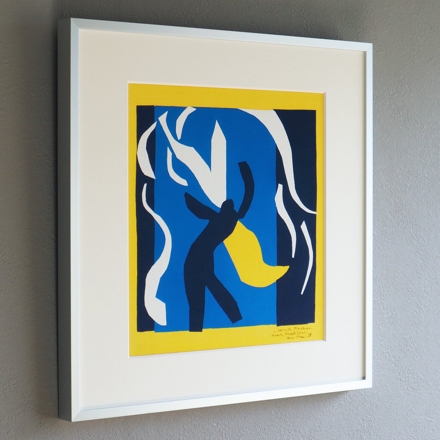 アンリ・マティス 「舞踊」アートポスター（フレーム付き） /  Henri Matisse “Dancer, 1937-38” 絵画・名画［額入り］2