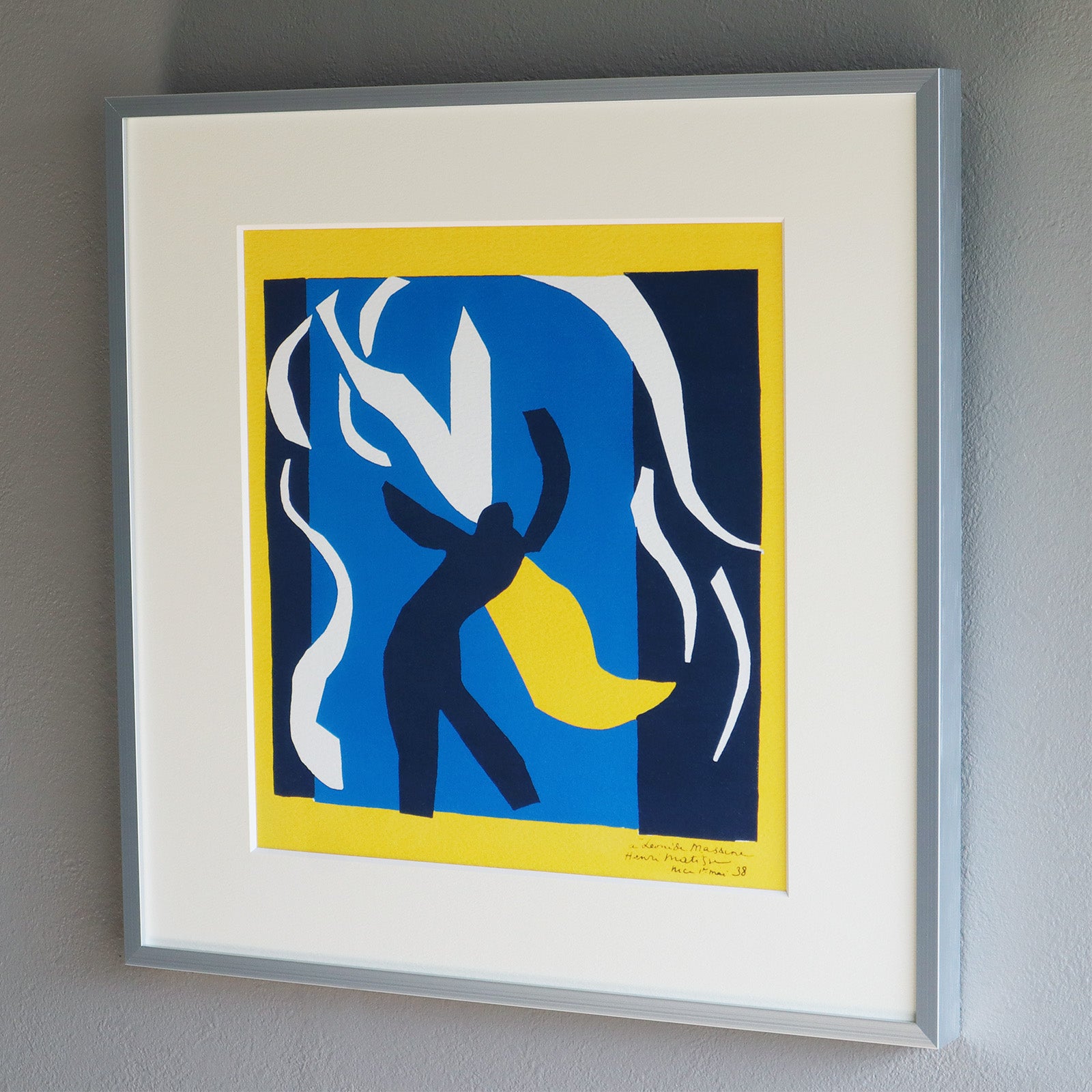 アンリ・マティス 「舞踊」アートポスター（フレーム付き） /  Henri Matisse “Dancer, 1937-38” 絵画・名画［額入り］3