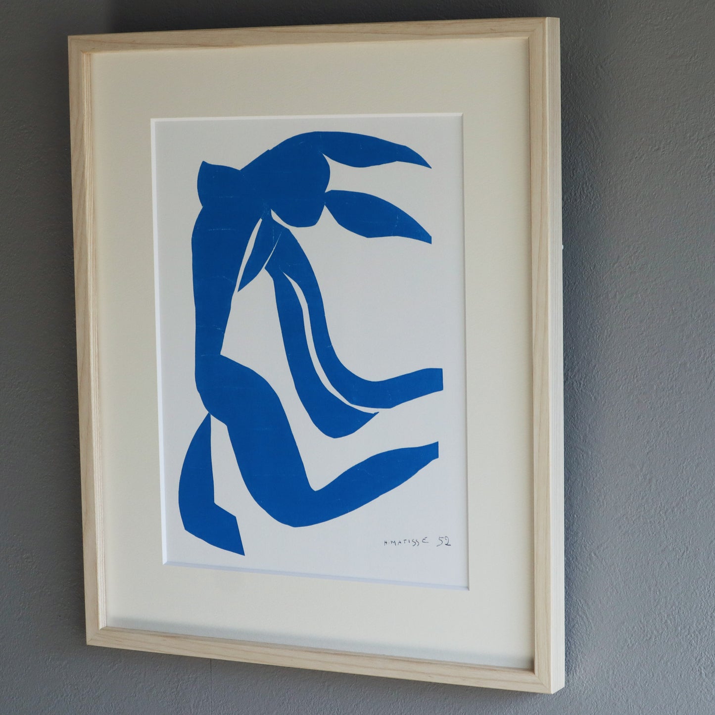 アンリ・マティス 「たなびく髪の毛」アートポスター（フレーム付き） /  Henri Matisse “The Flowing Hair” 絵画・名画［額入り］3