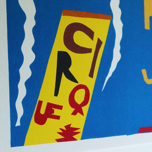 アンリ・マティス 版画集『ジャズ』「サーカス」アートポスター（フレーム付き） / Henri Matisse “Jazz / The Circus” Art Frame4
