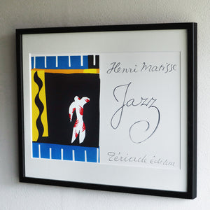 アンリ・マティス 版画集『ジャズ』「道化師」アートポスター（フレーム付き） / Henri Matisse “Jazz / The Clown” Art Frame3