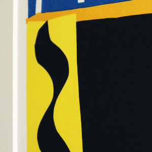 アンリ・マティス 版画集『ジャズ』「道化師」アートポスター（フレーム付き）※縦位置 / Henri Matisse “Jazz / The Clown” Art Frame_5