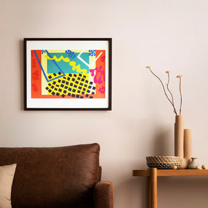 アンリ・マティス 版画集『ジャズ』「コドマ兄弟」アートポスター（フレーム付き） / Henri Matisse “Jazz / The Codomas” Art Frame0