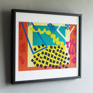 アンリ・マティス 版画集『ジャズ』「コドマ兄弟」アートポスター（フレーム付き） / Henri Matisse “Jazz / The Codomas” Art Frame2