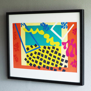 アンリ・マティス 版画集『ジャズ』「コドマ兄弟」アートポスター（フレーム付き） / Henri Matisse “Jazz / The Codomas” Art Frame3