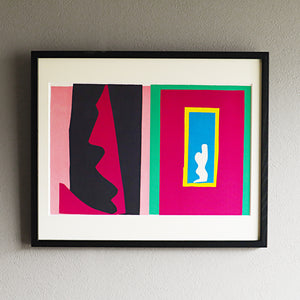 アンリ・マティス 版画集『ジャズ』「運命」アートポスター（フレーム付き）絵画・名画［額入り］01