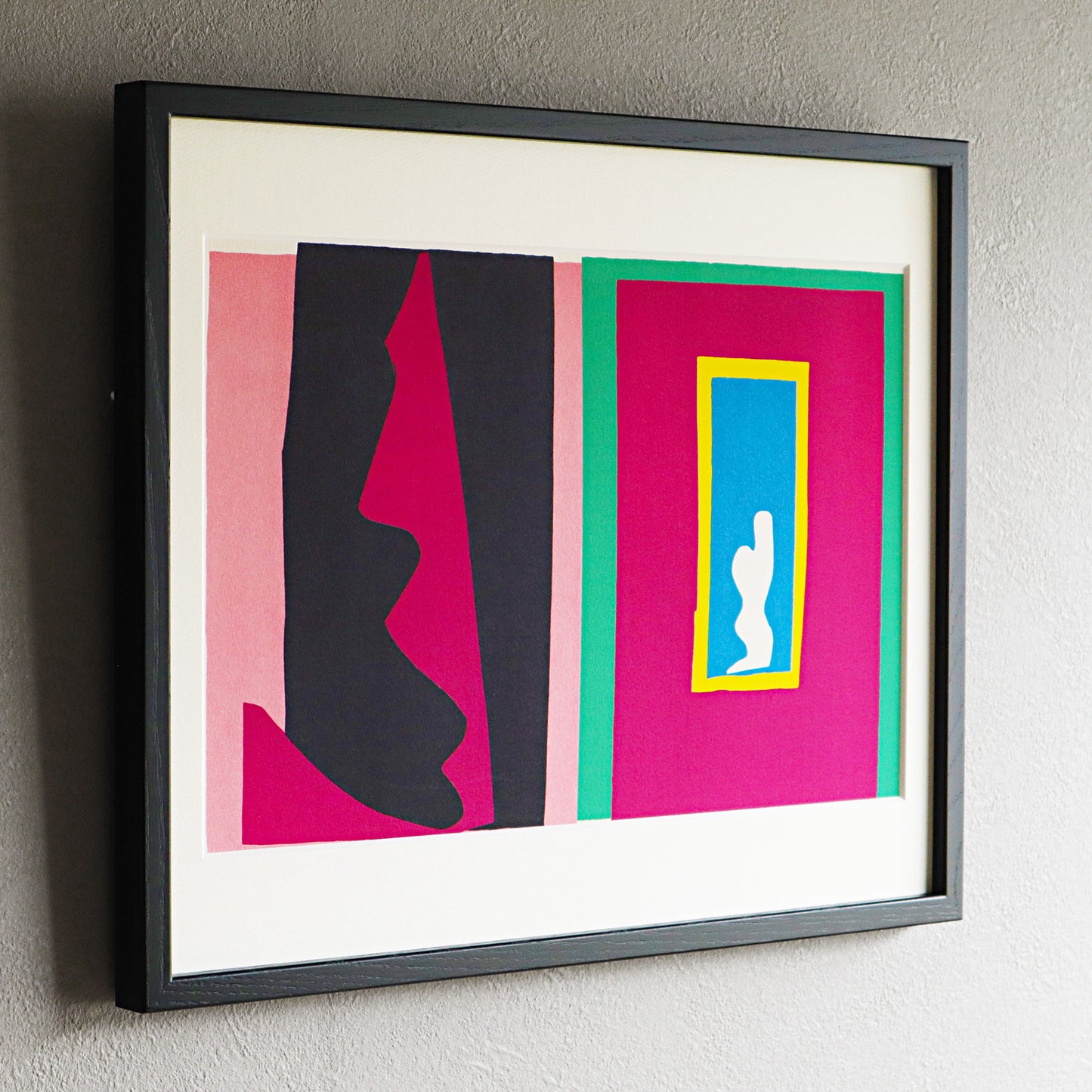 アンリ・マティス 版画集『ジャズ』「運命」アートポスター（フレーム付き） / Henri Matisse “Jazz /Destiny” Art Frame