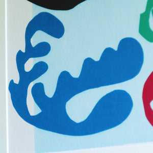 アンリ・マティス 版画集『ジャズ』「礁湖_3」 アートポスター（フレーム付き） / Henri Matisse “Jazz / The Lagoon” Art Frame4