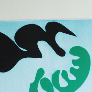 アンリ・マティス 版画集『ジャズ』「礁湖_3」 アートポスター（フレーム付き） / Henri Matisse “Jazz / The Lagoon” Art Frame6