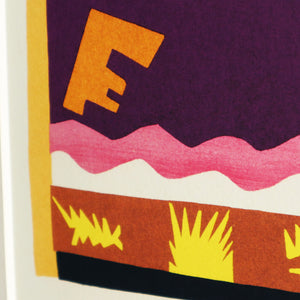 アンリ・マティス 版画集『ジャズ』「トボガン橇」アートポスター（フレーム付き）※縦位置 / Henri Matisse “Jazz /The Toboggan”絵画・名画［額入り］5