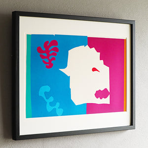 アンリ・マティス 版画集『ジャズ』「﻿﻿狼」アートポスター（フレーム付き）絵画・名画［額入り］03