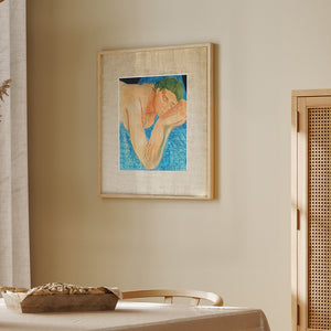 アンリ・マティス 「夢 1935」アートポスター（フレーム付き）0