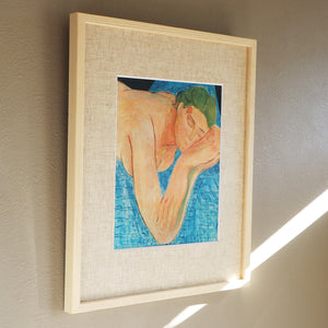 アンリ・マティス 「夢 1935」アートポスター（フレーム付き）3